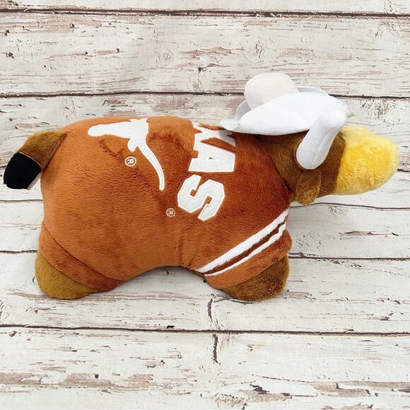 TEXAS LONGHORNS Pillow Pet Plush - Picture 7 of 14